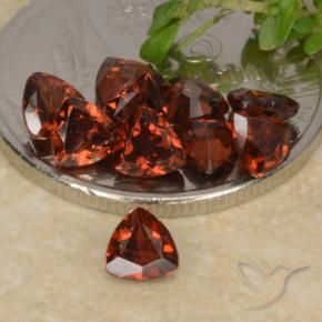 Shop natural 2.81ct Rouge foncé Grenat pyrope gems, Trillion, from Mozambique at GemSelect. In stock, global shipping!