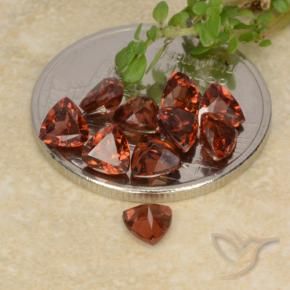 Shop natural 3.18ct Rouge moyen Grenat pyrope gems, Trillion, from Mozambique at GemSelect. In stock, global shipping!