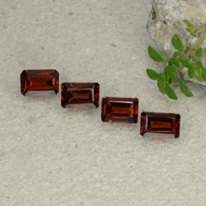 Achetez naturel 2,58ct rouge grenat pyrope gems, taille émeraude, en provenance mozambique chez gemselect. en stock, livraison internationale!