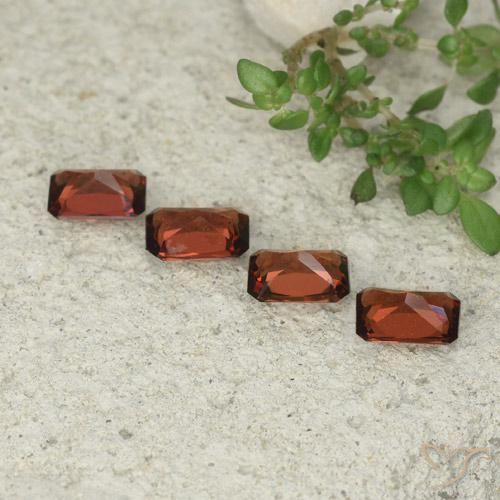 Shop natural 2.44ct Rouge Sangria Grenat pyrope gems, Octogone / coupe Émeraude, from Mozambique at GemSelect. In stock, global shipping!