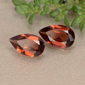 Achetez naturel 1.60ct Rouge Grenat pyrope gems, En forme de poire, En provenance Mozambique chez GemSelect. En stock, livraison internationale!