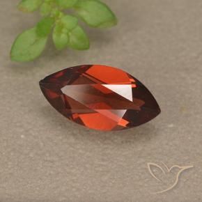 Grenat pyrope Rouge foncé naturelle Marquise, 1.19 ct, VVS-VS