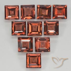 Shop natural 4.28ct Rouge Sangria Grenat pyrope gems, Carré, from Mozambique at GemSelect. In stock, global shipping!
