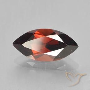 Grenat pyrope Rouge écarlate profond naturelle Marquise, 2.05 ct, VVS-VS