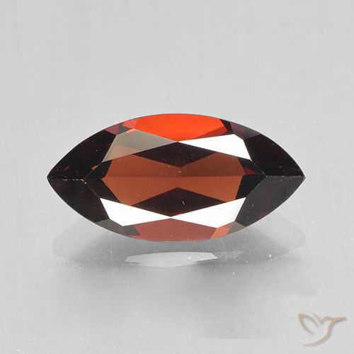 2.09ct Naturel Rouge foncé Grenat pyrope, Marquise, VVS-VS