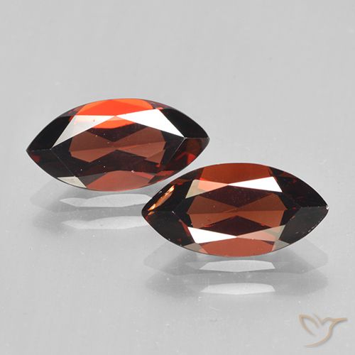 4.00ctw Naturel Rouge foncé Grenat pyrope, Marquise, VVS-VS