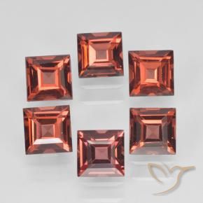 Shop natural 2.63ct Rouge écarlate Grenat pyrope gems, Carré, from Mozambique at GemSelect. In stock, global shipping!