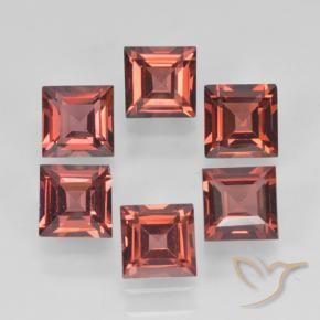 Shop natural 2.62ct Rouge écarlate Grenat pyrope gems, Carré, from Mozambique at GemSelect. In stock, global shipping!