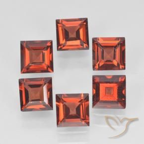 Shop natural 2.60ct Rouge moyen Grenat pyrope gems, Carré, from Mozambique at GemSelect. In stock, global shipping!