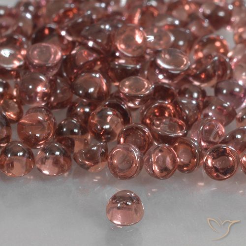 0.07ct Naturel Ton rouge écarlate Grenat pyrope, Tour, Transparent