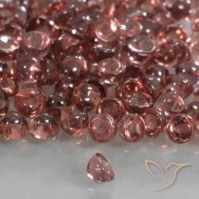 Grenat pyrope Ton rouge écarlate naturelle Tour, 0.07 ct, Transparent