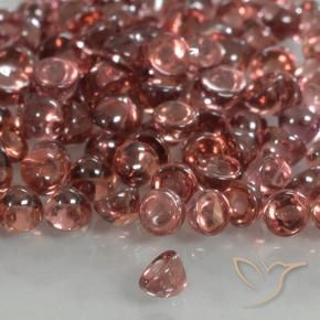 Grenat pyrope Ton rouge écarlate naturelle Tour, 0.07 ct, Transparent