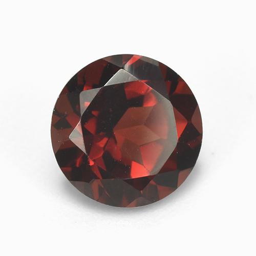 Grenat pyrope Rouge sang profond naturelle Coupe roude, 1.63 ct, VVS-VS