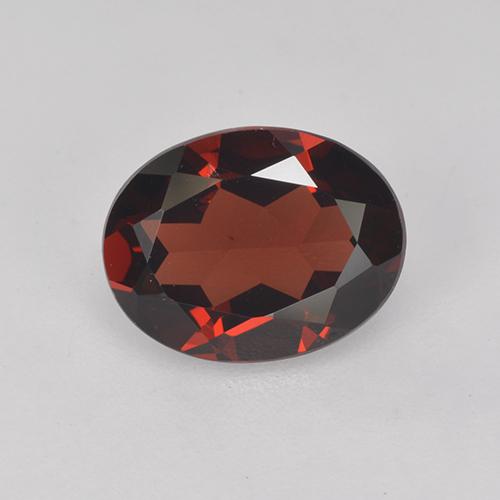 Grenat pyrope Rouge foncé naturelle Coupe ovale, 2.02 ct, VVS