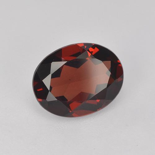 Grenat pyrope Rouge foncé naturelle Coupe ovale, 2.02 ct, VVS