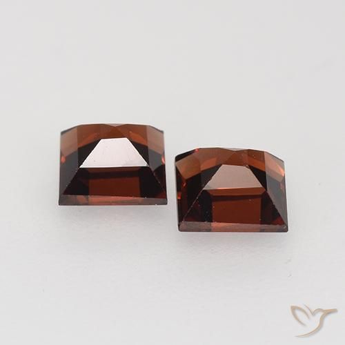 Achetez naturel 1,02ct rouge grenat pyrope gems, carré, en provenance mozambique chez gemselect. en stock, livraison internationale!