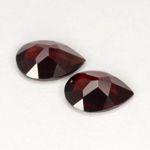 Achetez naturel 1,51ct rouge grenat pyrope gems, en forme de poire, en provenance mozambique chez gemselect. en stock, livraison internationale!