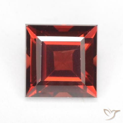 2.19ct Naturel Rouge moyen Grenat pyrope, Carré, VVS-VS