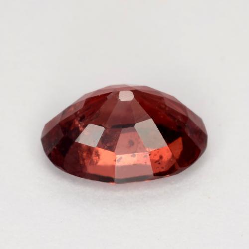 Grenat pyrope Rouge foncé naturelle Coupe ovale, 0.87 ct, VS-SI