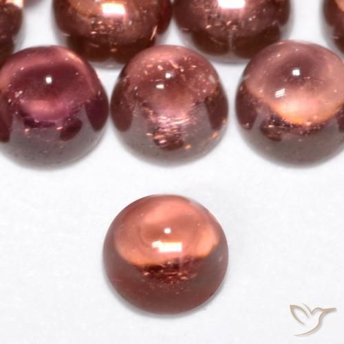 Grenat pyrope Rouge léger naturelle Tour, 0.07 ct, Transparent
