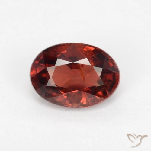 1.06ct Naturel Rouge groseille Grenat pyrope, ovale, VS-SI