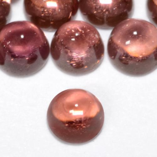 Achetez naturel 0.14ct Rouge léger Grenat pyrope gems, Coupe roude, En provenance Madagascar chez GemSelect. En stock, livraison internationale!