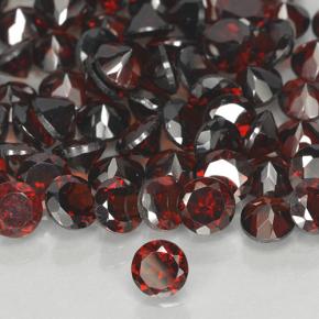 Achetez naturel 3,97ct rouge grenat pyrope gems, coupe roude, en provenance mozambique chez gemselect. en stock, livraison internationale!