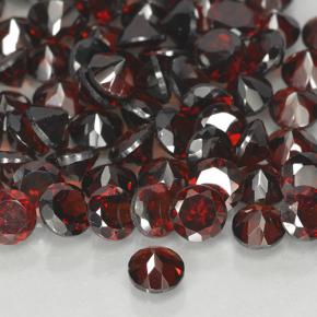 Achetez naturel 3,97ct rouge grenat pyrope gems, coupe roude, en provenance mozambique chez gemselect. en stock, livraison internationale!