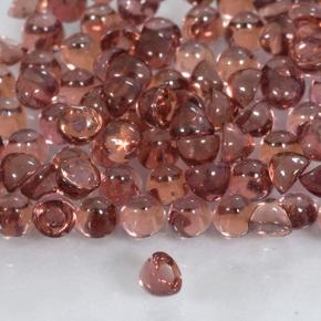 Achetez naturel 0.55ct Rouge foncé Grenat pyrope gems, Coupe roude, En provenance Mozambique chez GemSelect. En stock, livraison internationale!