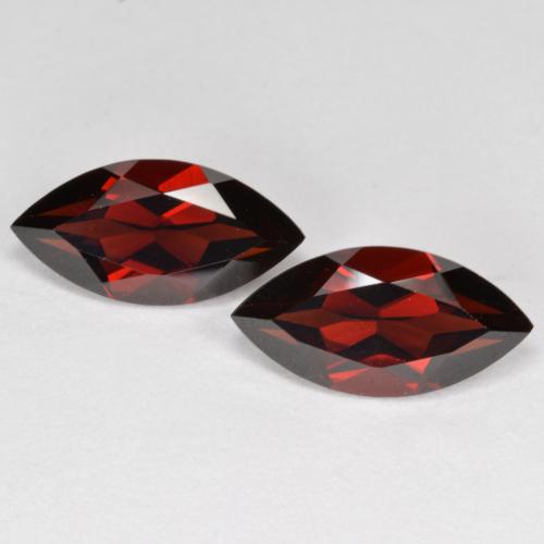 Achetez naturel 4,47ct rouge grenat pyrope gems, marquise, en provenance mozambique chez gemselect. en stock, livraison internationale!