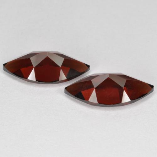 Achetez naturel 4,47ct rouge grenat pyrope gems, marquise, en provenance mozambique chez gemselect. en stock, livraison internationale!