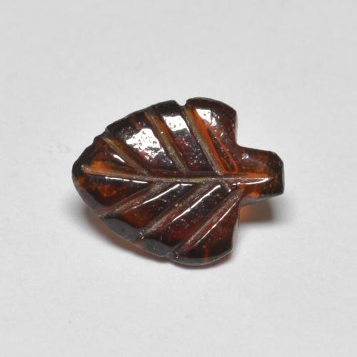 Grenat pyrope rouge naturelle forme fantaisie, 1,42 ct, transparent