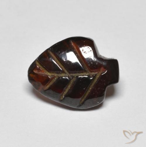 Grenat pyrope Rouge noirâtre naturelle Fantaisie, 2.77 ct, Transparent
