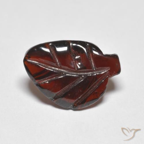 3.64ct Naturel Rouge foncé Grenat pyrope, Fantaisie, Transparent
