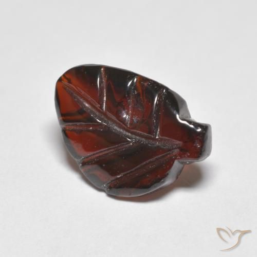 Grenat pyrope Rouge foncé naturelle Fantaisie, 3.64 ct, Transparent