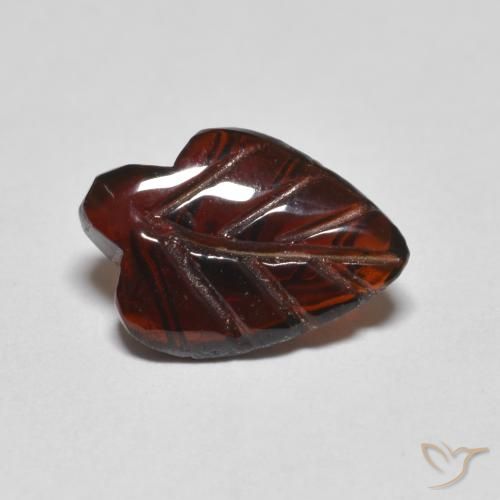 2.95ct Naturel Rouge foncé Grenat pyrope, Fantaisie, Transparent