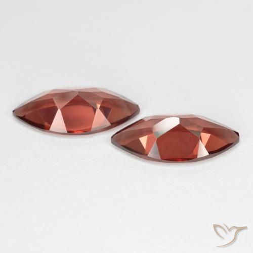 Shop natural 3.76ct Rouge brique profond Grenat pyrope gems, Marquise, from Mozambique at GemSelect. In stock, global shipping!