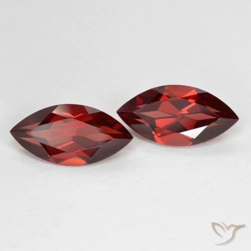 Shop natural 4.30ct Rouge groseille Grenat pyrope gems, Marquise, from Mozambique at GemSelect. In stock, global shipping!
