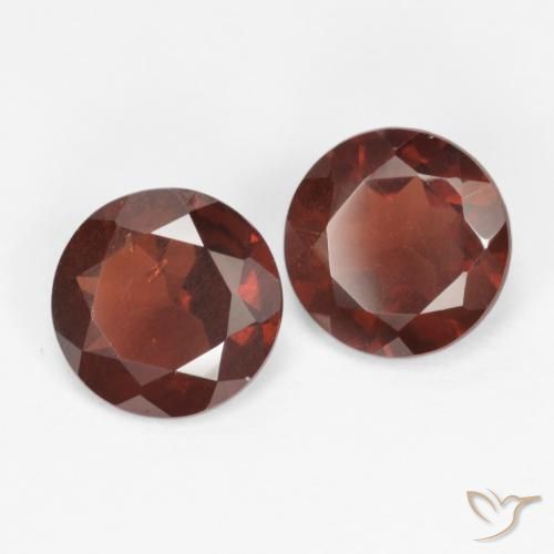 Achetez naturel 1,63ct rouge grenat pyrope gems, coupe roude, en provenance mozambique chez gemselect. en stock, livraison internationale!