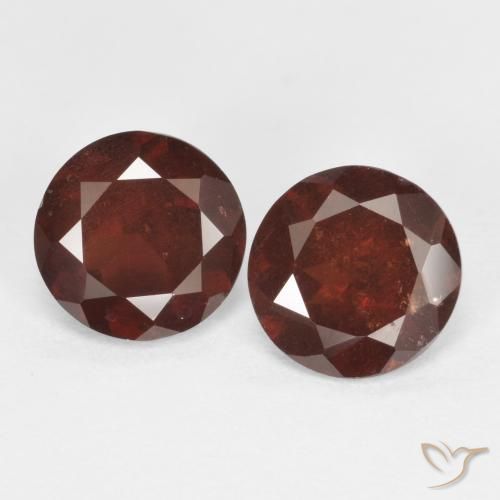 1.76ctw Naturel Rouge foncé Grenat pyrope, Tour, VS