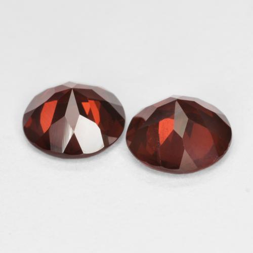 Achetez naturel 1,69ct rouge grenat pyrope gems, coupe roude, en provenance mozambique chez gemselect. en stock, livraison internationale!