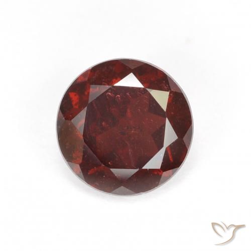 Grenat pyrope Rouge foncé naturelle Coupe roude, 1.70 ct, VS