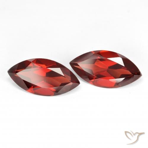 Shop natural 3.75ct Rouge moyen Grenat pyrope gems, Marquise, from Mozambique at GemSelect. In stock, global shipping!