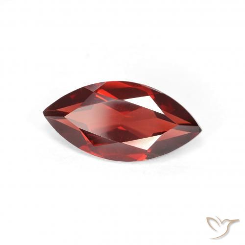 Grenat pyrope Rouge groseille naturelle Marquise, 2.01 ct, VVS-VS