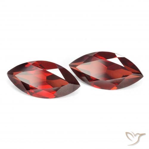 Shop natural 3.89ct Rouge moyen Grenat pyrope gems, Marquise, from Mozambique at GemSelect. In stock, global shipping!