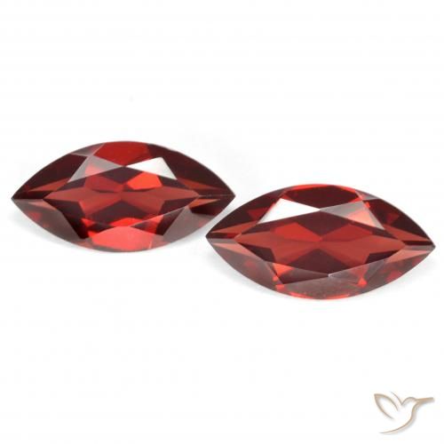 4.24ctw Naturel Rouge moyen Grenat pyrope, Marquise, VVS-VS