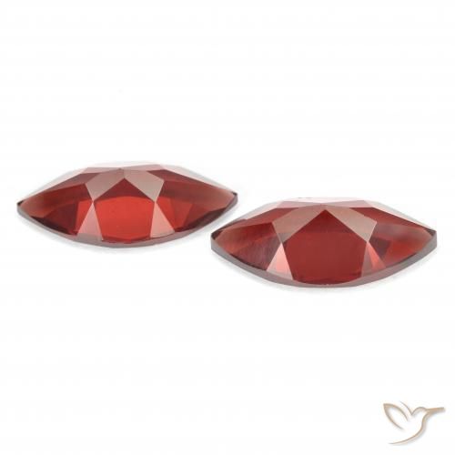 Shop natural 4.24ct Rouge moyen Grenat pyrope gems, Marquise, from Mozambique at GemSelect. In stock, global shipping!
