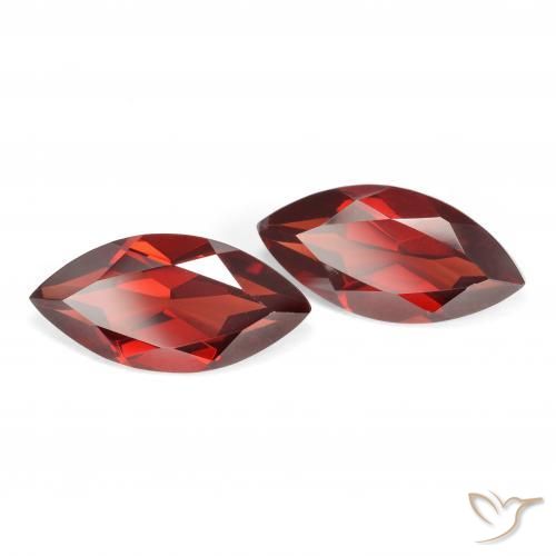 Shop natural 4.17ct Rouge moyen Grenat pyrope gems, Marquise, from Mozambique at GemSelect. In stock, global shipping!