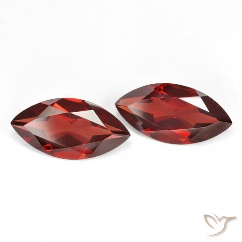 Shop natural 3.89ct Rouge Sangria Grenat pyrope gems, Marquise, from Mozambique at GemSelect. In stock, global shipping!
