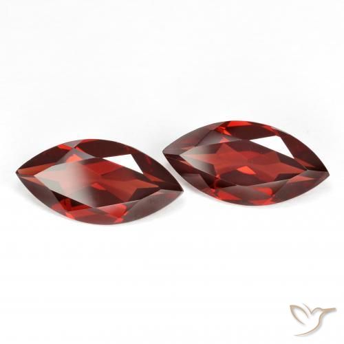 Shop natural 3.89ct Rouge groseille Grenat pyrope gems, Marquise, from Mozambique at GemSelect. In stock, global shipping!
